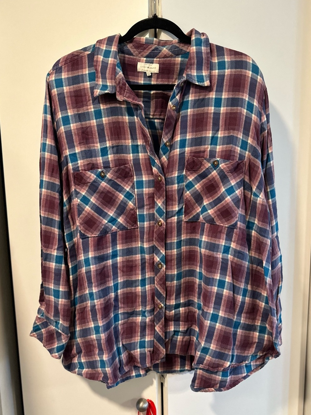 Lucky brand 3X women’s flannel.